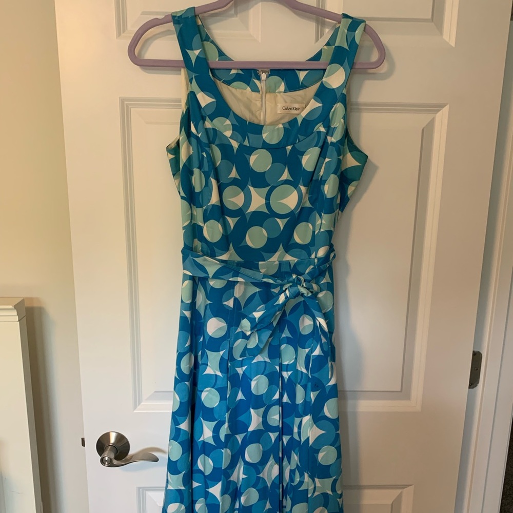 Calvin Klein Polka Dot Dress